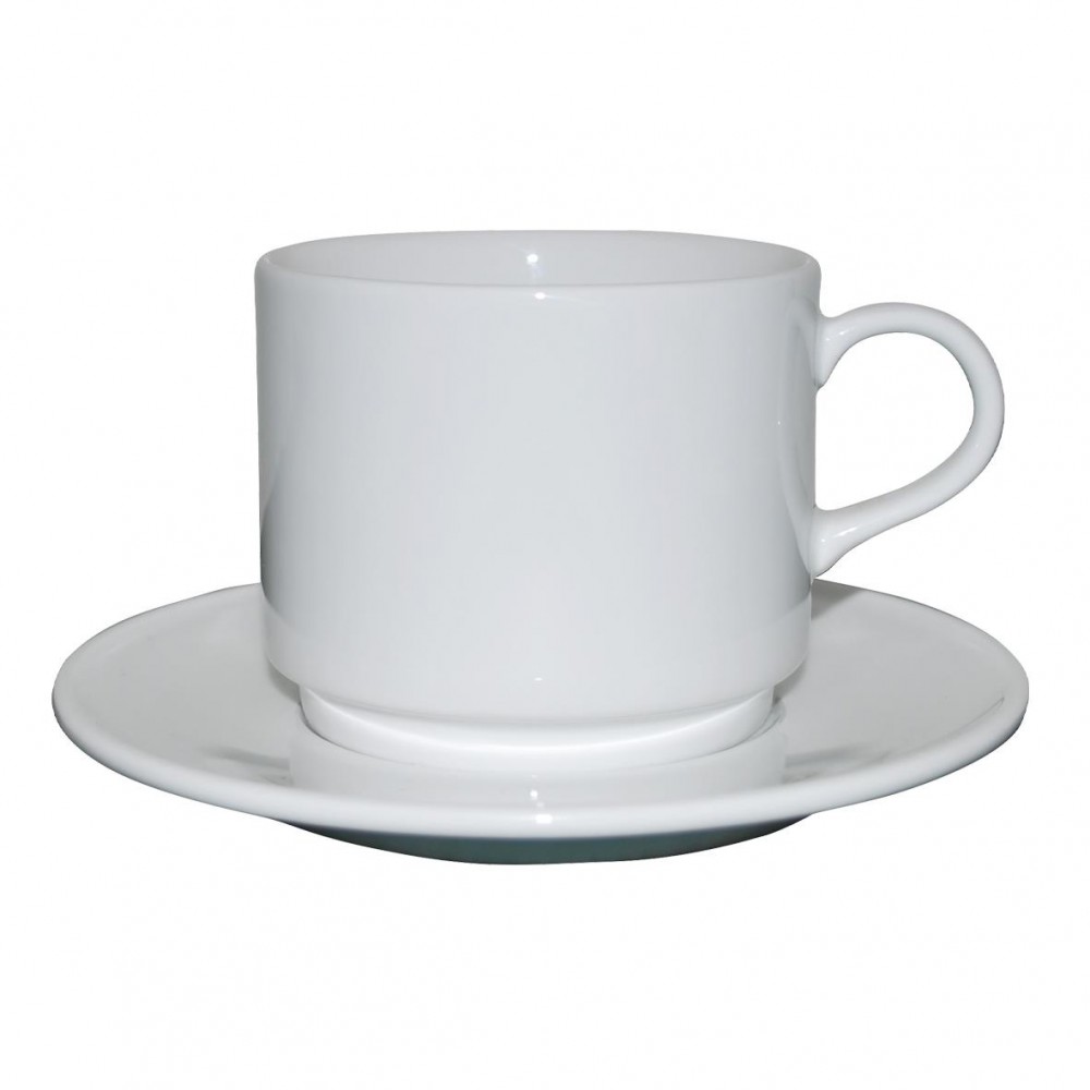 Q Basic Stapelbare Koffie hoog 30 cl. SET